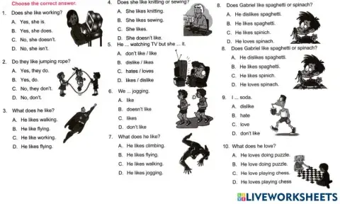 Sm sd 6 english like and dislike 1.