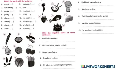 Sm sd 6 english like and dislike 2