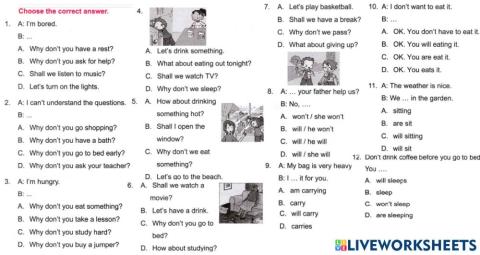 Sm sd 6 english will vs going to 3