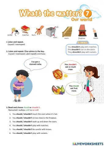 Smart Junior 4. What's the matter? Our world 7