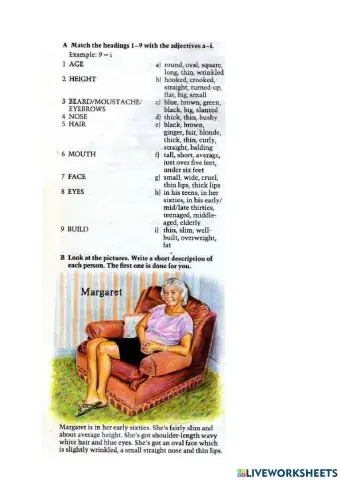 Physical Description Adjectives