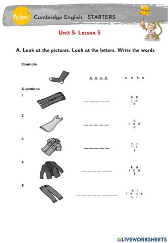 U5-L5 - Practice Test