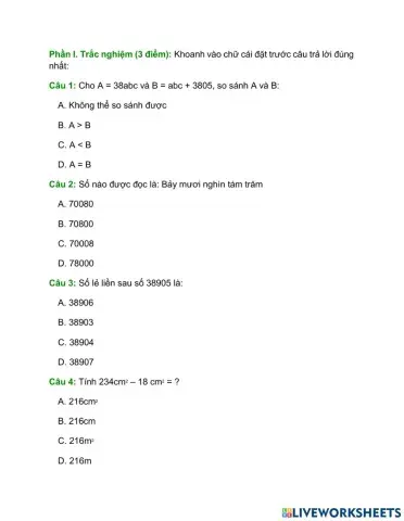 Kiem tra cuoi tuan 28 lop 3