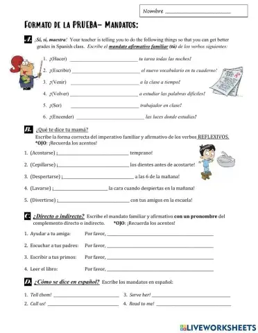 Mandatos familiares e informales