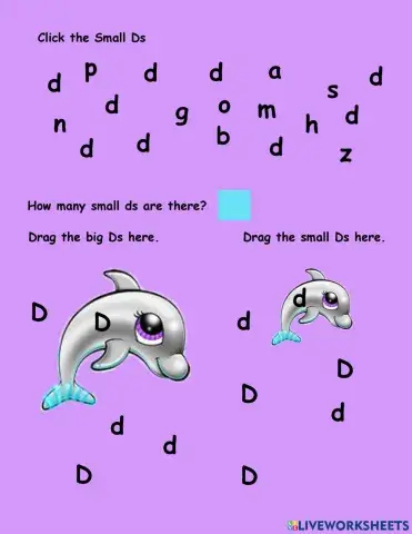 Small Letter D Practice