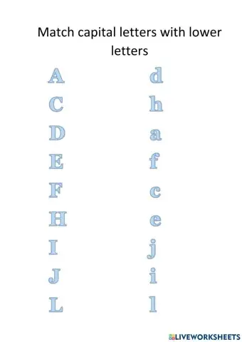 Alphabet A-L