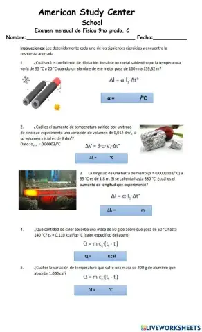 Dilatación térmica