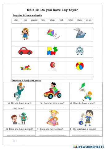 Unit 15 Tiếng Anh 3