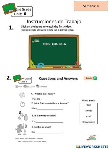 Questions and answers