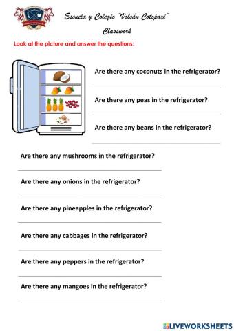 Questions (There are)