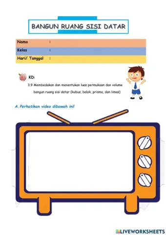 Bangun Ruang Sisi Datar Kelas 8