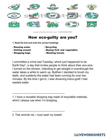 Eco-guilty