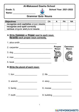Grammar Quiz