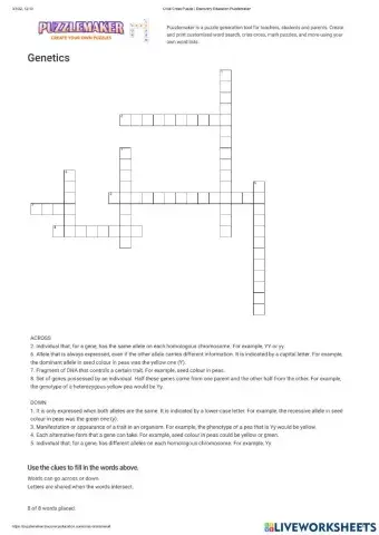 Genetics introduction