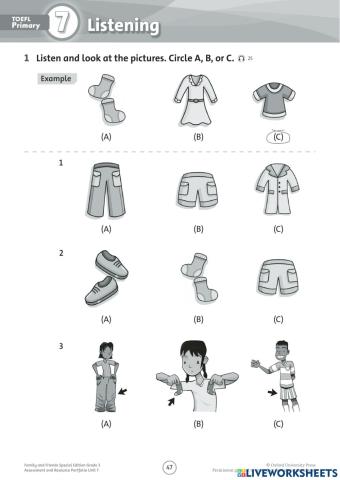 Extra Activities Unit 7