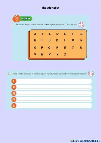 CSFA - Voices and Audio Files - 12 and 13