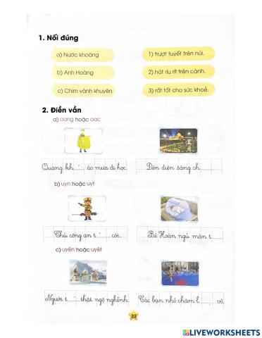 Tiếng Việt - Tuần 24 (phần 2)