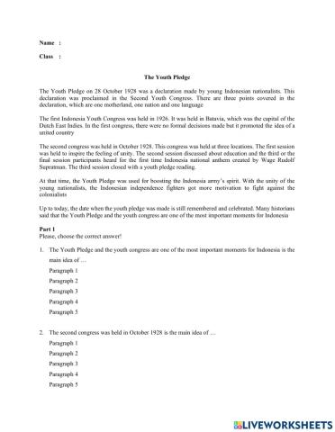 Task 6 - Recount Text