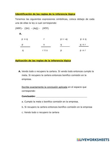 Inferencia Lógica