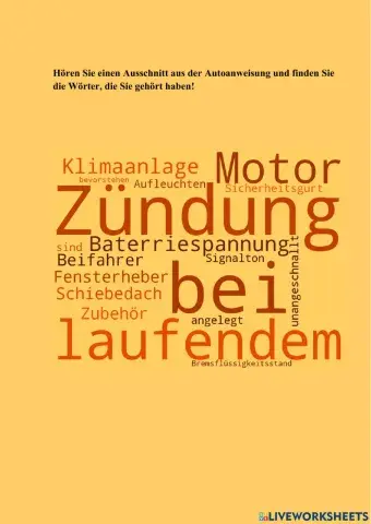 Autoanweisung