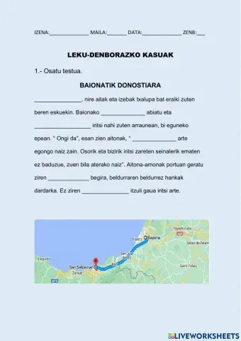 Leku-denborazko kasuak