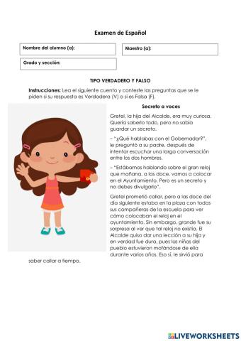 Escritura de cuento y sus partes