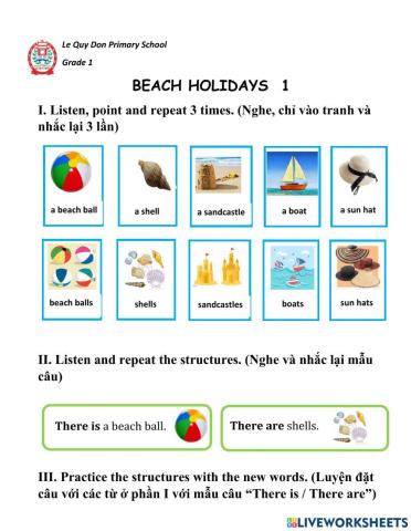 LW - Beach holidays 1