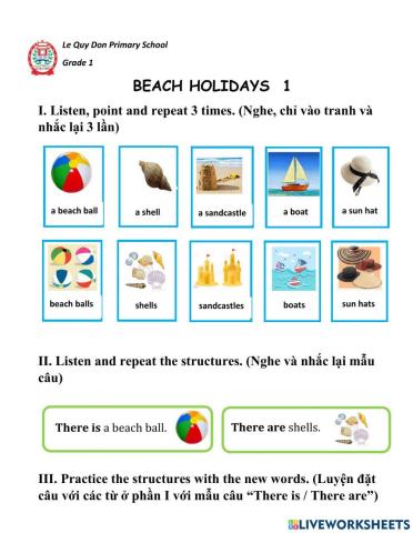 LW - Beach holidays 1