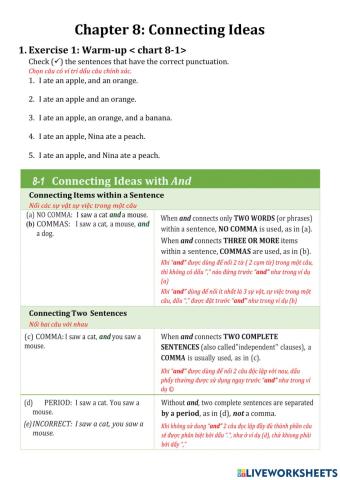 Chapter 8- part 1- fundamentals of english grammar