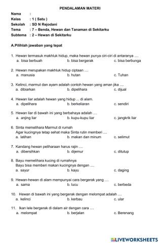 Tematik tema 7 subtema 2