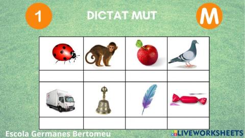 dictat mut M  avançat