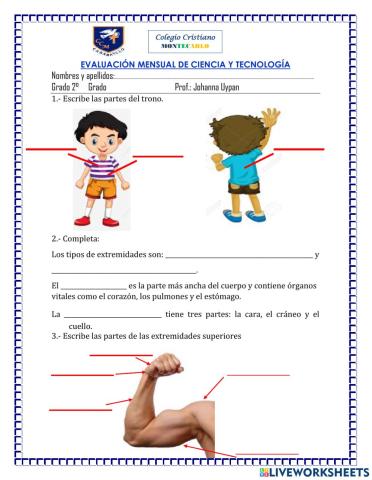 Evaluación mensual de ciencia y tecnología