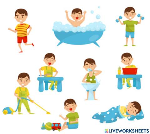 Choose the routine correspondant