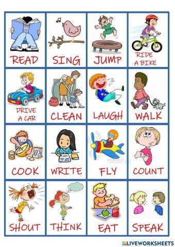 Action verbs