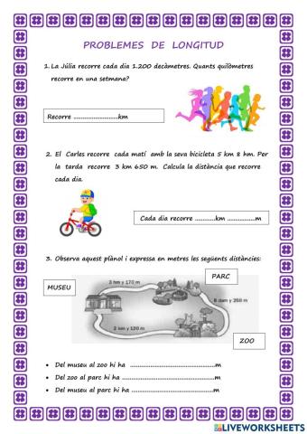 Problemes de longitud