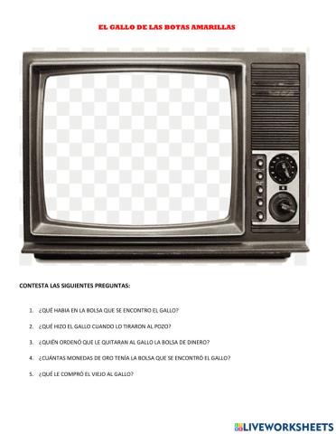 El gallo de las botas amarillas