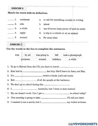 NIALC Vol.4 Lesson 21 Vocabulary