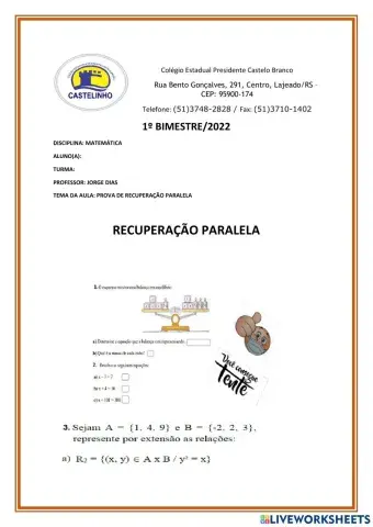 Recuperação paralela