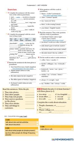 Uniy 8 review Fundamental 3