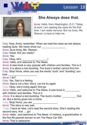 She Always Does That