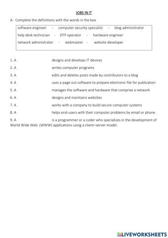 Jobs in IT