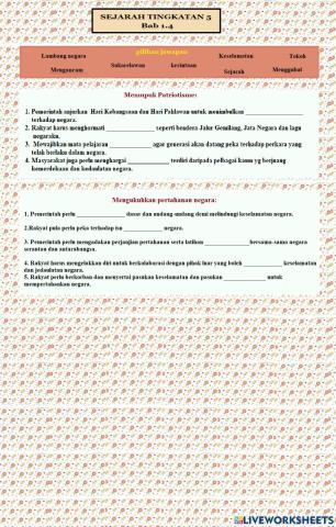 Sejarah tingkatan 5 bab satu