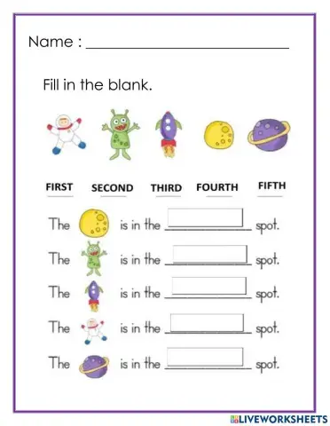 Ordinal Numbers