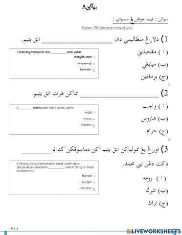 Akhlak Mulia Tahun 5