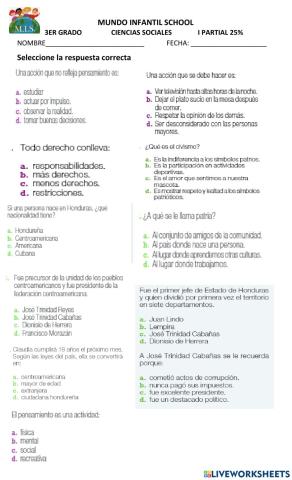 Proceres de honduras