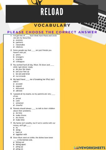 Reload english download unit 1