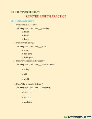 E.8-u.11- cau gian tiep trac nghiem