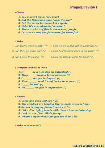 Progress Review 7 FH 3