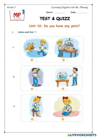 English 3 - Unit 16 - Review