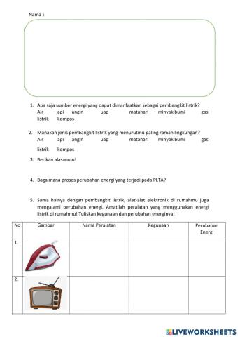 Tema 9 sb 1 sumber energi